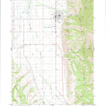 United States Geological Survey Afton, WY (1980, 24000-Scale) digital map