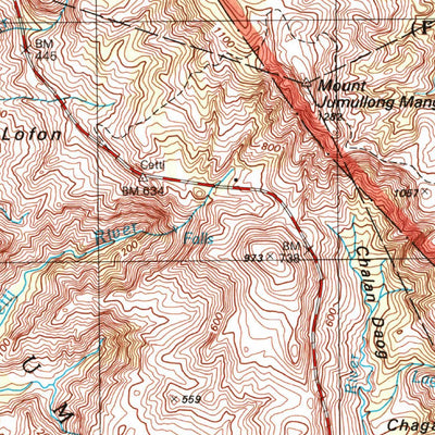 United States Geological Survey Agat, GU (2000, 24000-Scale) digital map