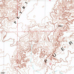 United States Geological Survey Agate House, AZ (1982, 24000-Scale) digital map