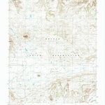 United States Geological Survey Agathla Peak, AZ (1988, 24000-Scale) digital map