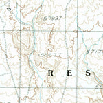 United States Geological Survey Agathla Peak, AZ (1988, 24000-Scale) digital map