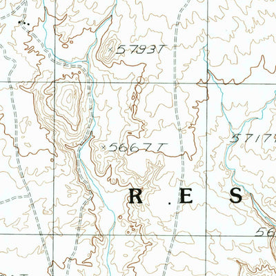 United States Geological Survey Agathla Peak, AZ (1988, 24000-Scale) digital map