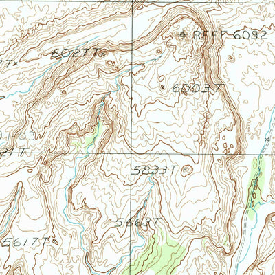 United States Geological Survey Agathla Peak, AZ (1988, 24000-Scale) digital map