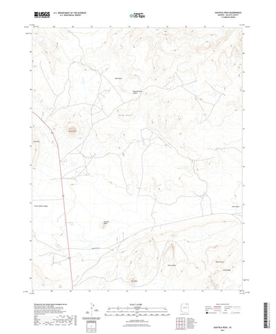 United States Geological Survey Agathla Peak, AZ (2021, 24000-Scale) digital map