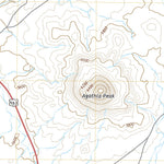 United States Geological Survey Agathla Peak, AZ (2021, 24000-Scale) digital map