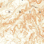 United States Geological Survey Agathla Peak, AZ-UT (1952, 62500-Scale) digital map