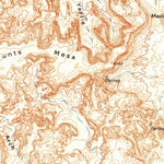 United States Geological Survey Agathla Peak, AZ-UT (1952, 62500-Scale) digital map