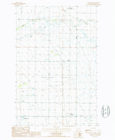 United States Geological Survey Agawam South, MT (1987, 24000-Scale) digital map