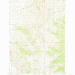 United States Geological Survey Agency Creek, ID (1989, 24000-Scale) digital map