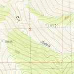 United States Geological Survey Agency Creek, ID (1989, 24000-Scale) digital map