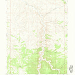 United States Geological Survey Agency Draw NE, UT (1966, 24000-Scale) digital map