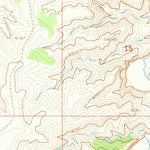 United States Geological Survey Agency Draw NE, UT (1966, 24000-Scale) digital map