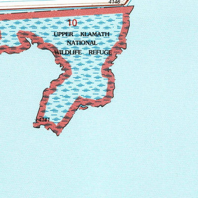 United States Geological Survey Agency Lake, OR (1998, 24000-Scale) digital map