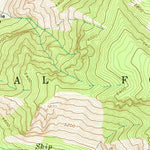 United States Geological Survey Aggipah Mountain, ID (1962, 24000-Scale) digital map