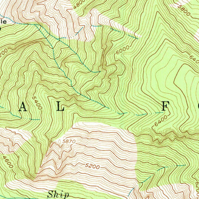 United States Geological Survey Aggipah Mountain, ID (1962, 24000-Scale) digital map