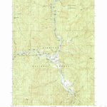 United States Geological Survey Agness, OR (1989, 24000-Scale) digital map