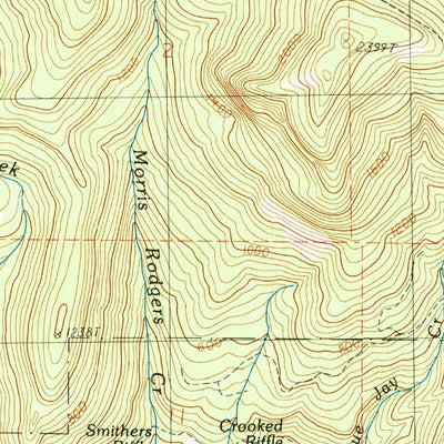 United States Geological Survey Agness, OR (1989, 24000-Scale) digital map