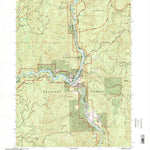United States Geological Survey Agness, OR (1998, 24000-Scale) digital map