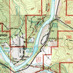 United States Geological Survey Agness, OR (1998, 24000-Scale) digital map