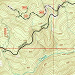 United States Geological Survey Agness, OR (1998, 24000-Scale) digital map