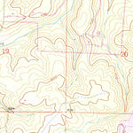 United States Geological Survey Agnos, AR (1962, 24000-Scale) digital map