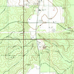 United States Geological Survey Agricola, MS (1982, 24000-Scale) digital map