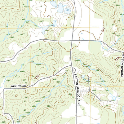 United States Geological Survey Agricola, MS (2020, 24000-Scale) digital map