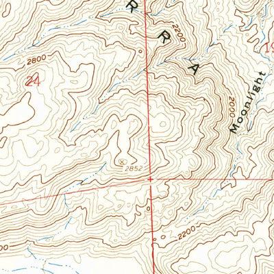 United States Geological Survey Agua Caliente Springs, CA (1959, 24000-Scale) digital map