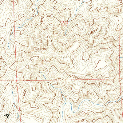 United States Geological Survey Agua Caliente Springs, CA (1959, 24000-Scale) digital map