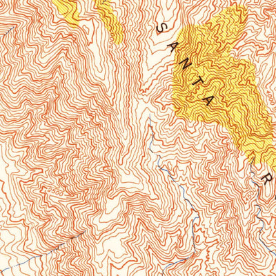 United States Geological Survey Agua Dulce, CA (1952, 62500-Scale) digital map