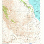 United States Geological Survey Agua Dulce, CA (1959, 62500-Scale) digital map