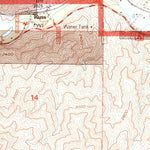 United States Geological Survey Agua Dulce, CA (1995, 24000-Scale) digital map