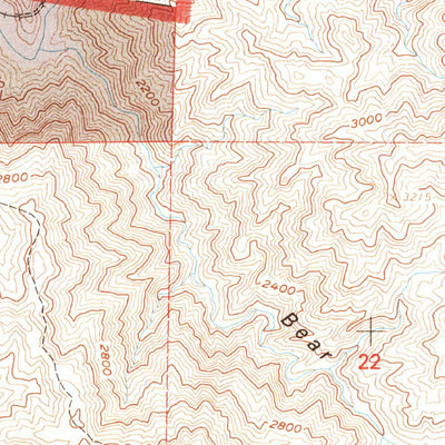 United States Geological Survey Agua Dulce, CA (1995, 24000-Scale) digital map