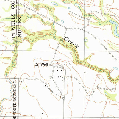 United States Geological Survey Agua Dulce, TX (1979, 24000-Scale) digital map