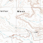 United States Geological Survey Agua Fria Mountain, TX (1983, 24000-Scale) digital map