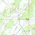 United States Geological Survey Agua Fria, NM (1951, 24000-Scale) digital map