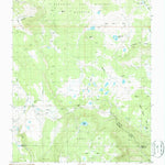 United States Geological Survey Agua Fria Peak, NM (1987, 24000-Scale) digital map