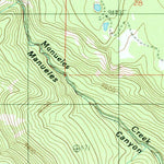 United States Geological Survey Agua Fria Peak, NM (1994, 24000-Scale) digital map