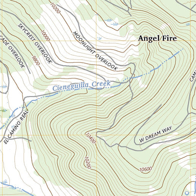 United States Geological Survey Agua Fria Peak, NM (2023, 24000-Scale) digital map