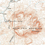 United States Geological Survey Agua Fria, TX (1917, 62500-Scale) digital map