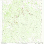 United States Geological Survey Agua Nueva NW, TX (1972, 24000-Scale) digital map
