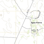 United States Geological Survey Agua Nueva, TX (2022, 24000-Scale) digital map