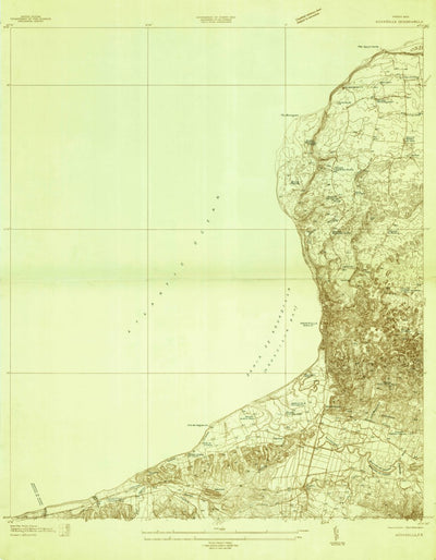 United States Geological Survey Aguadilla, PR (1937, 20000-Scale) digital map