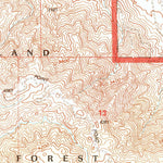 United States Geological Survey Aguanga, CA (1997, 24000-Scale) digital map