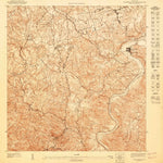 United States Geological Survey Aguas Buenas NE, PR (1947, 10000-Scale) digital map
