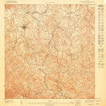 United States Geological Survey Aguas Buenas NW, PR (1947, 10000-Scale) digital map