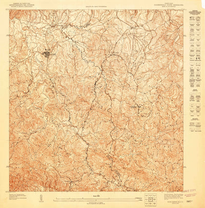United States Geological Survey Aguas Buenas NW, PR (1947, 10000-Scale) digital map