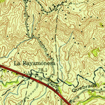 United States Geological Survey Aguas Buenas, PR (1955, 20000-Scale) digital map