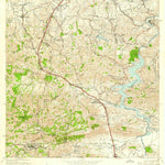 United States Geological Survey Aguas Buenas, PR (1957, 20000-Scale) digital map