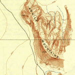 United States Geological Survey Aguila Mountains, AZ (1930, 62500-Scale) digital map